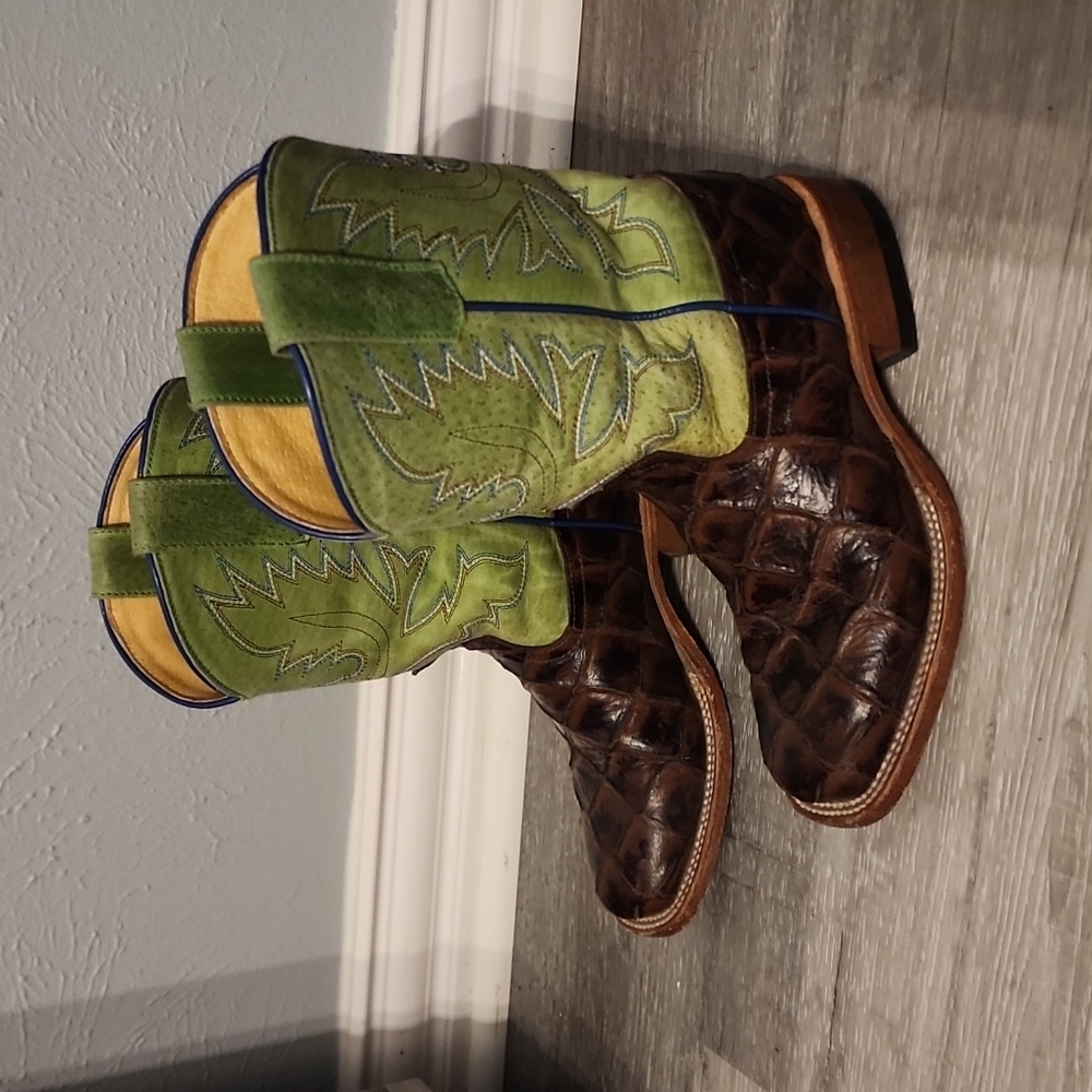 Horse Power by Anderson Bean Boys' Cowboy Boots